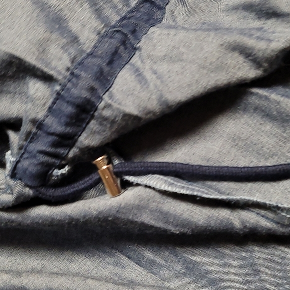 Chambray Draped Wrap - Picture 5 of 11